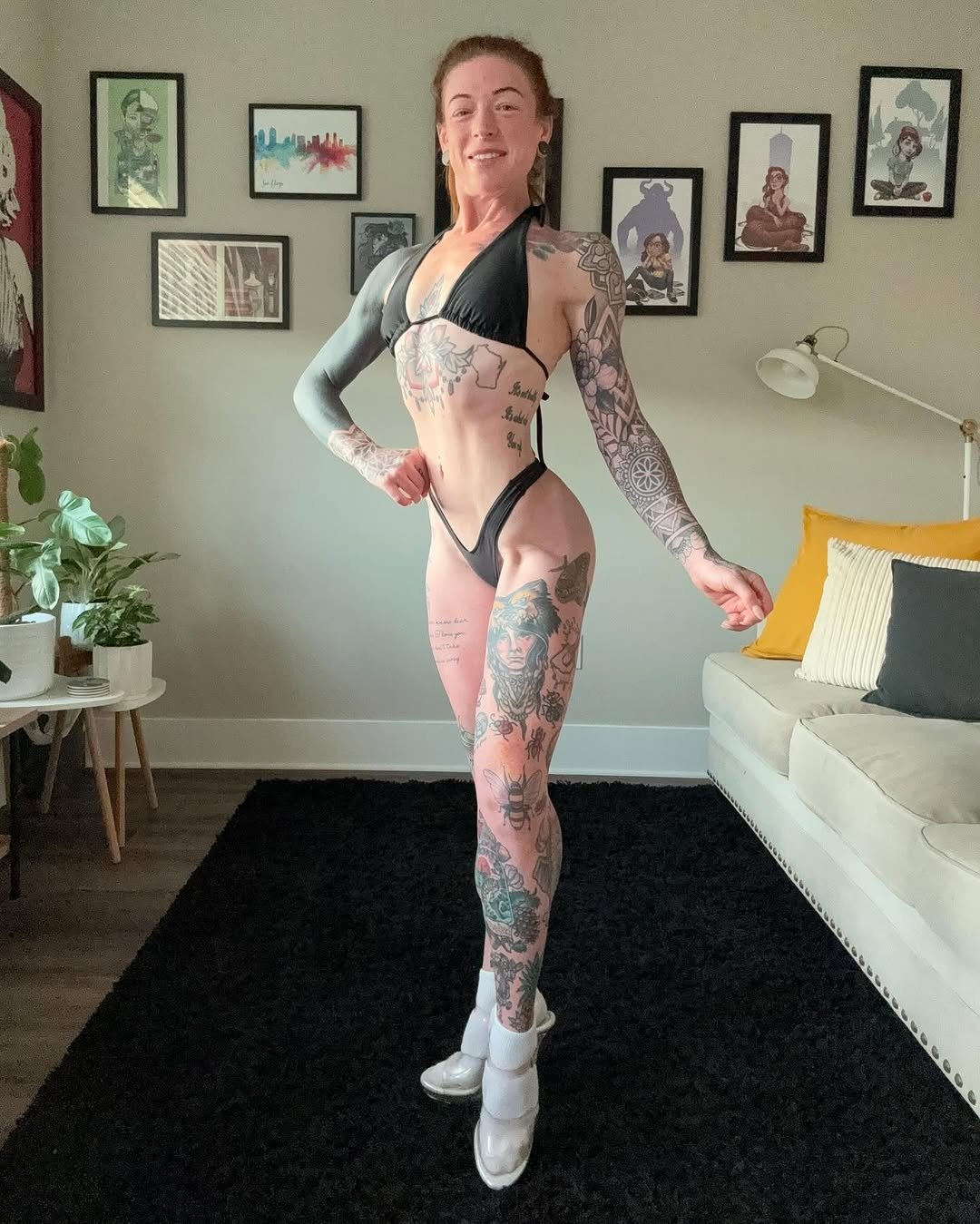 Fit redhead gets toned #M8PgVIBY