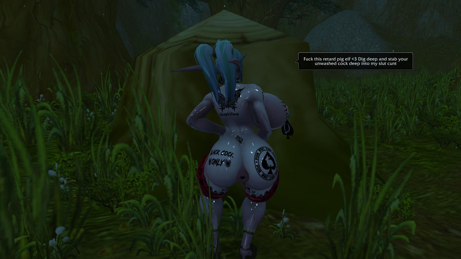 showing off the spade nelf slut tugtugs nnghhhhh and cuming on her #RowSZUFo