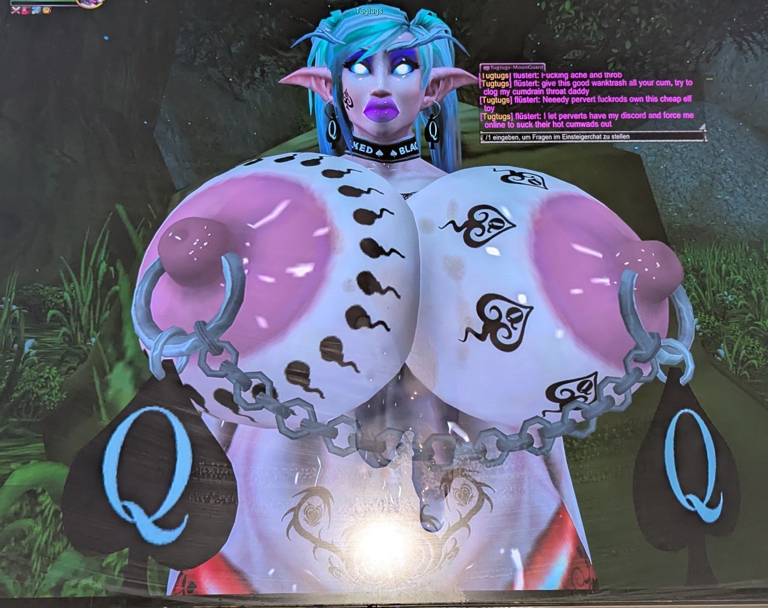 showing off the spade nelf slut tugtugs nnghhhhh and cuming on her #ZAcZ1kUe