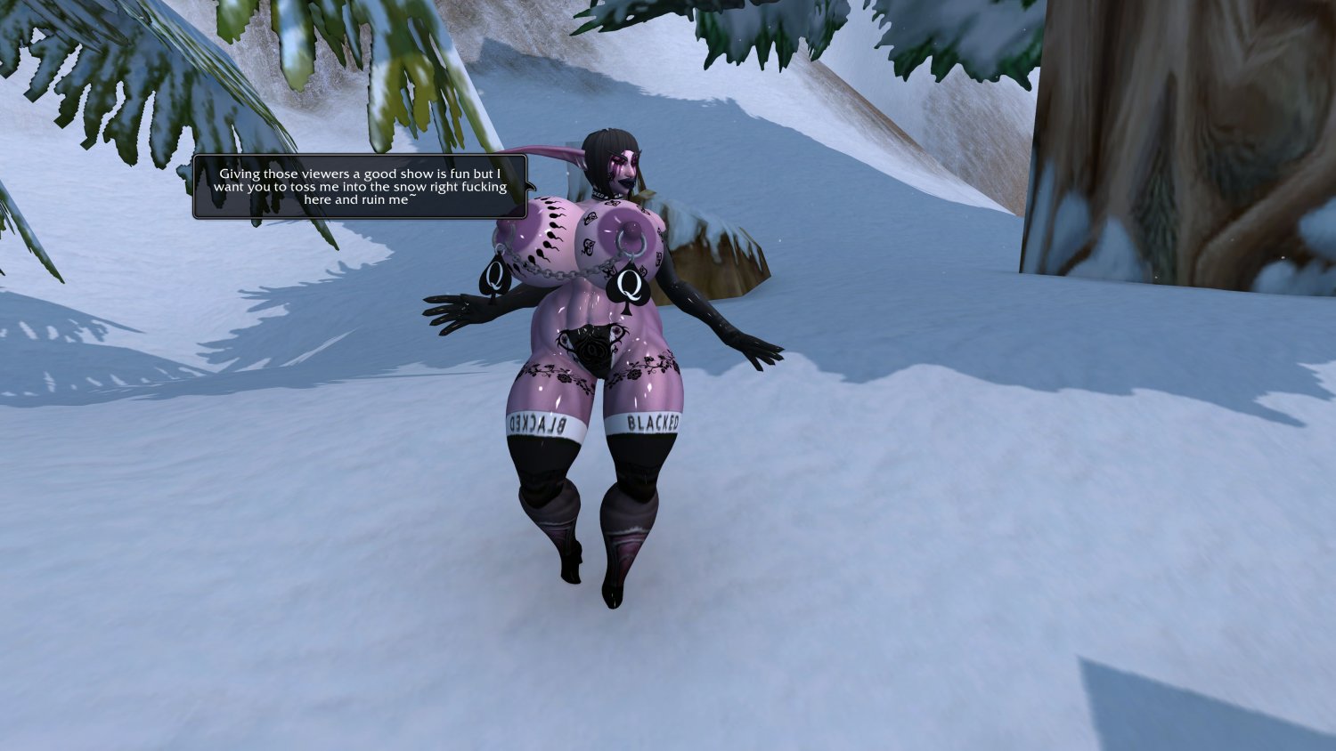 goth nelf bitch Elfbooty nnghhh snniiirting out and do a wobblewalk like a trashnelfmeat jizzrag ~ #PwCMXMyn