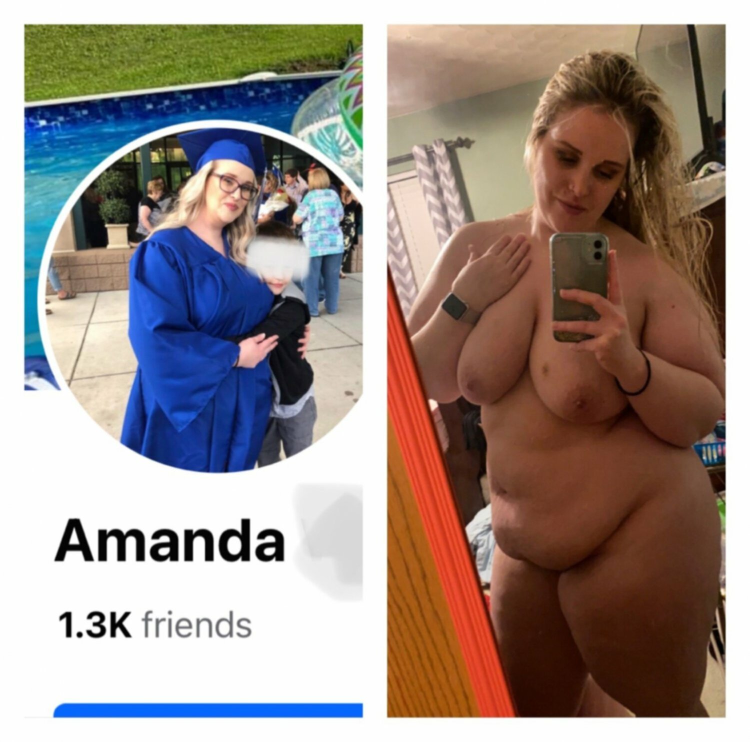 Blonde BBW Amanda #Hz2UUxXM